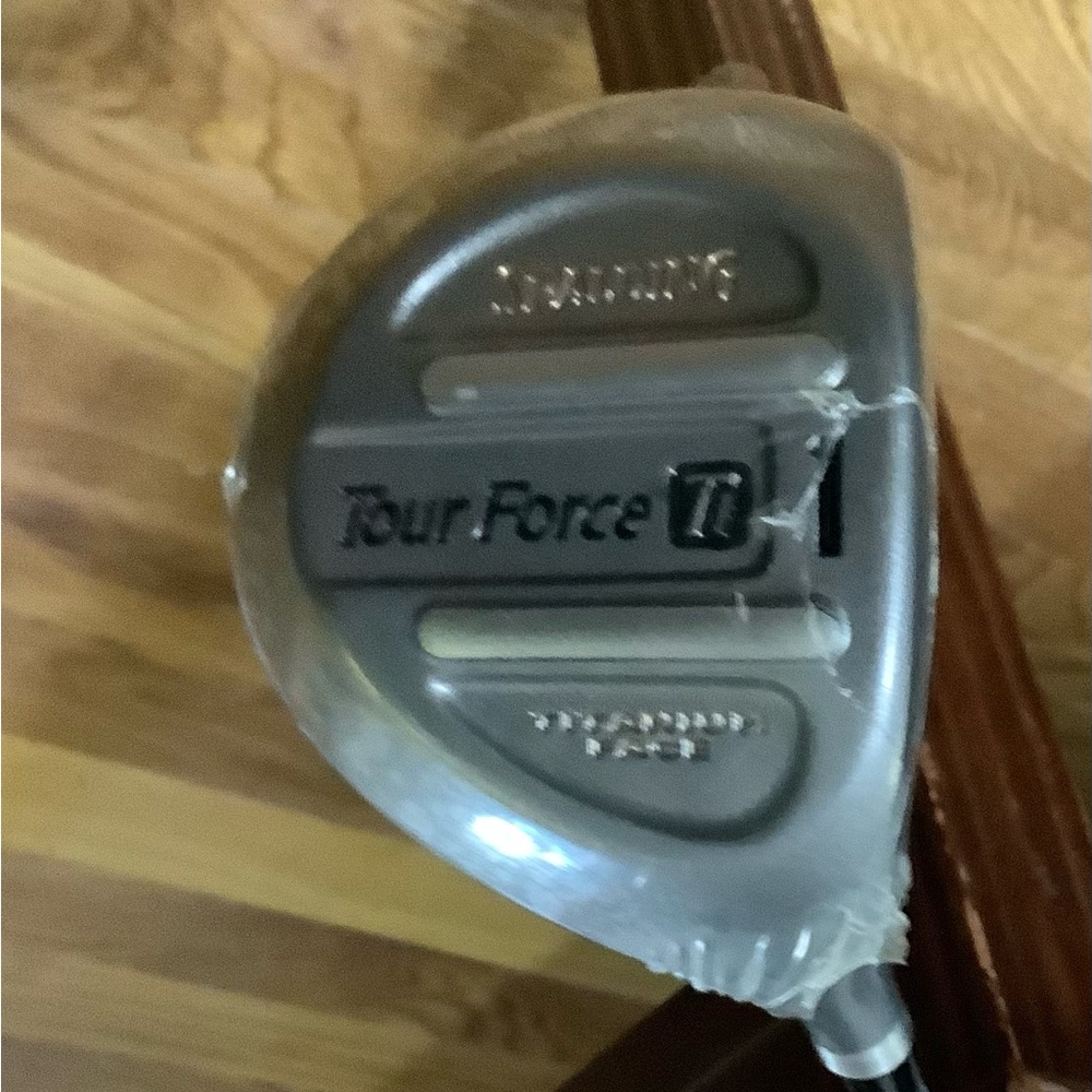 COPY - Spalding, Golf club Driver, Tour Force TI. Titanium Face. Right Handed.